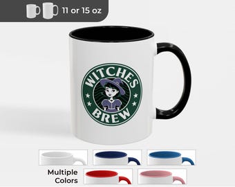 Witches Brew Coffee Mug - Funny Halloween Gift