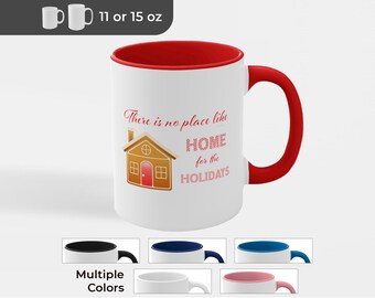 Home for the Holidays Coffee Mug - Gingerbread House Christmas Gift