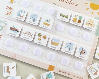 Routine Chart, Reward Chart, Morning Routine, Reward Jar, Reward Chart for Kids, Routine Chart Autism, Reward Stickers, Daily Routine Chart