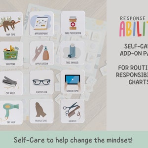 Routine Cards, Self-Care Routine, Kids Daily Routine Chart, Reward Chart, Get Ready for School, Kids to-do List, Autism, Customised Routine