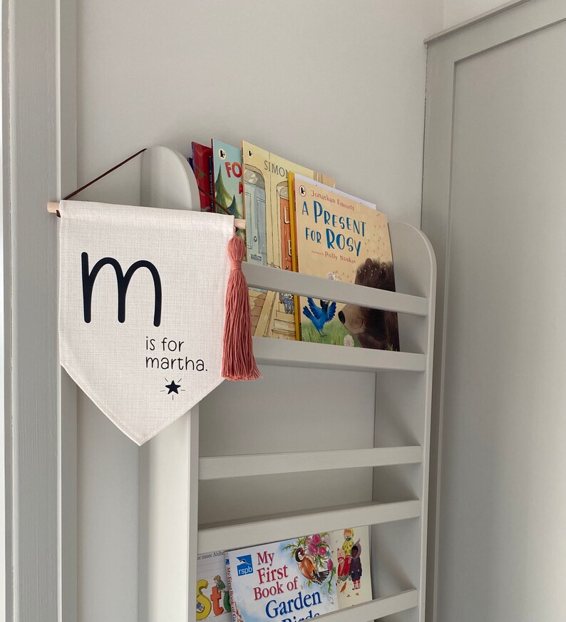 Pennant Flag Banner Nursery Flag Banner Childrens Room Etsy