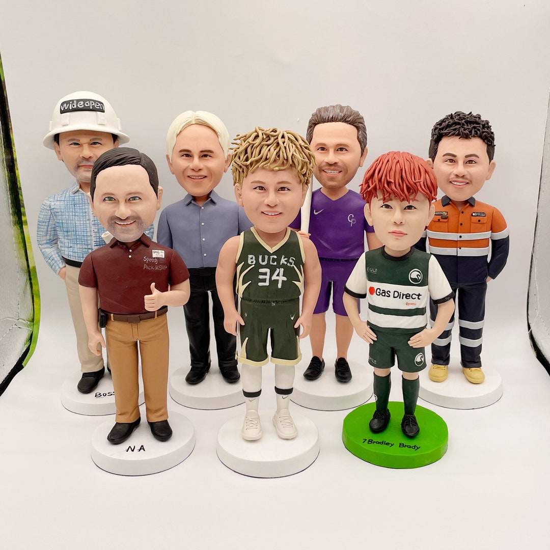 Customized Personalized Bobble Head Doll, Creative Bobble Head Doll for Colleagues, Personalized