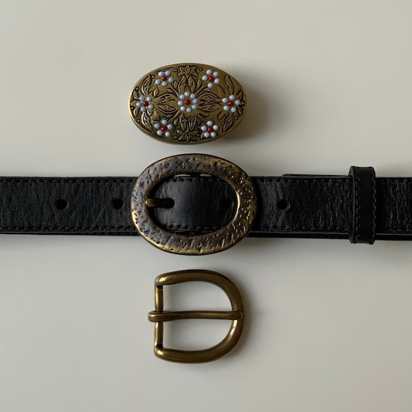 Beaded Belt Buckles Etsy