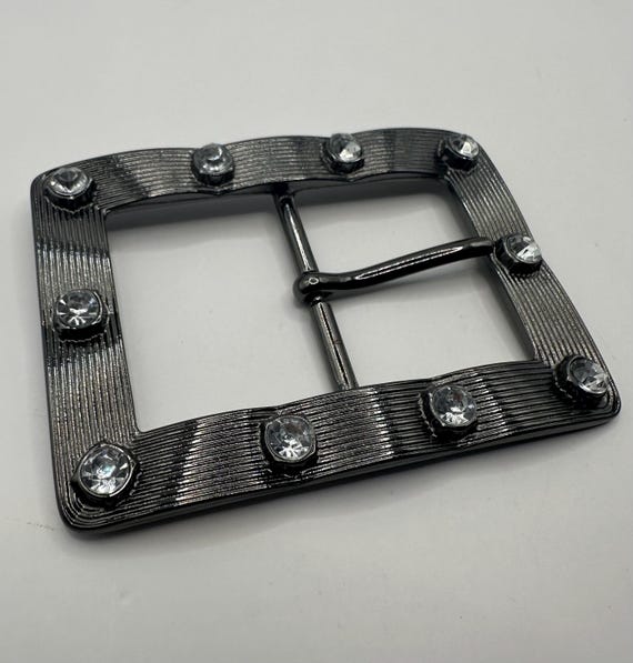 Large Rectangular Rectangle Belt Buckle Centre Ba… - image 4