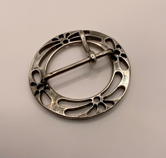 Large Circle Centre Bar Interchangeable Belt Buck… - image 9