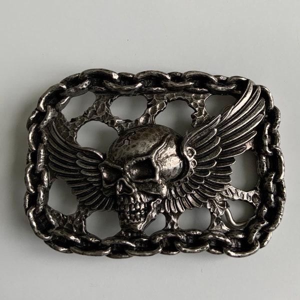 Skull Belt Chain Etsy