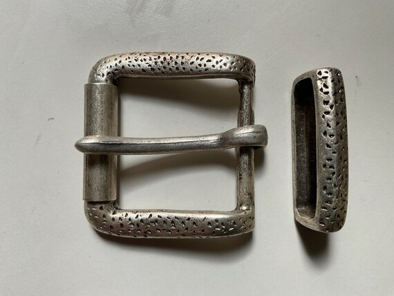 ヴィンテージバックル GUCCI オールドグッチ Gバックル レザー ベルト