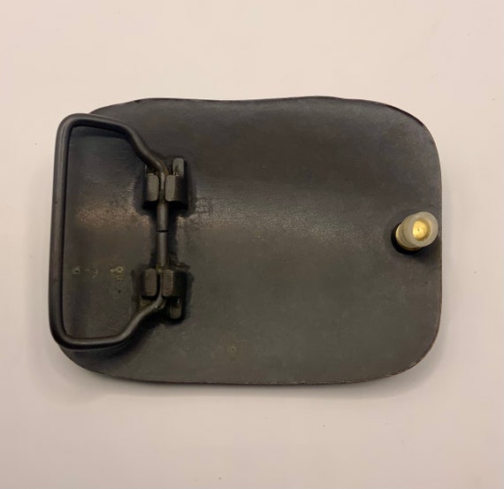 Rectangular Trophy Style Abstract Skull and Cross… - image 8