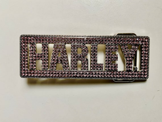 Harley Davidson Bling buckle Harley-davidson Womens Bar&shield Bling Belt Buckle  main image 4