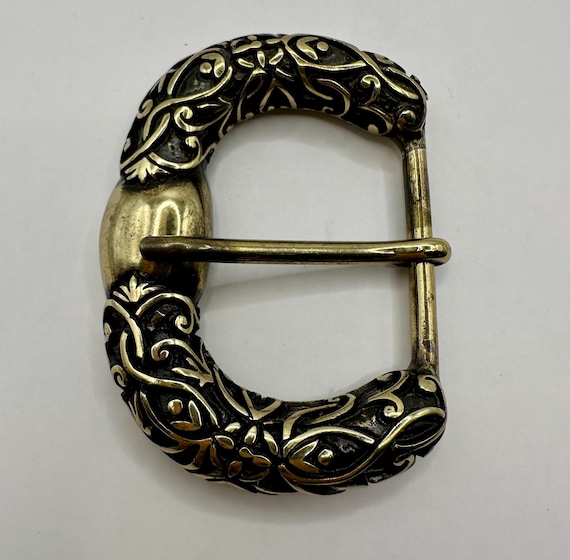 Vintage End Bar Belt Buckle, Interchangeable, Unique, Made  display picture 3
