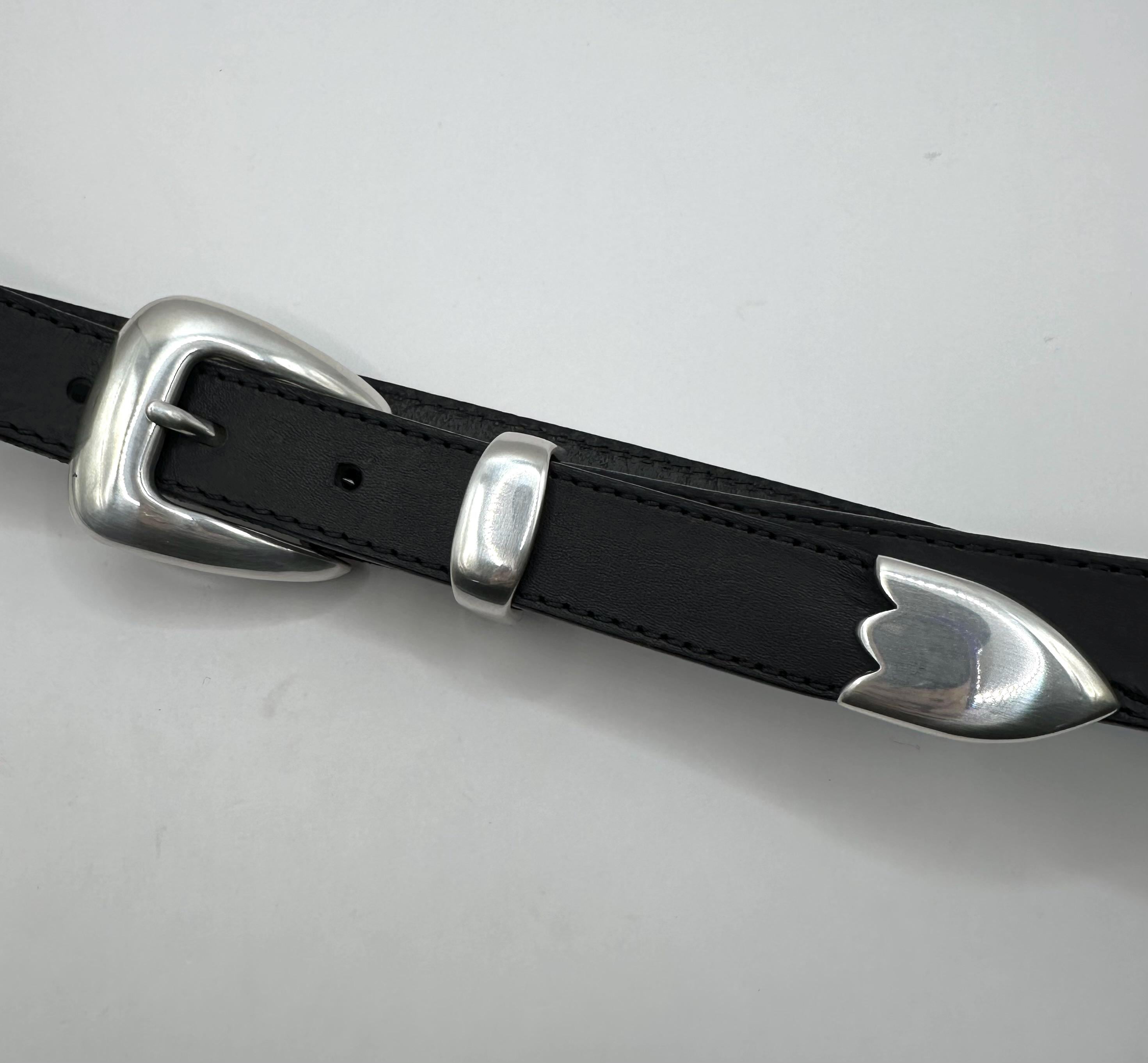 Mens Silver Tip Belt Ireland