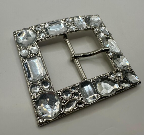 Super Glam Square Centre Bar Interchangeable Belt… - image 3