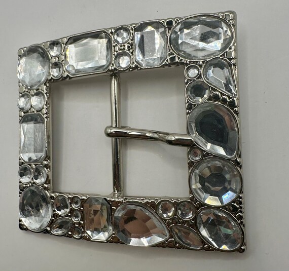 Super Glam Square Centre Bar Interchangeable Belt… - image 4