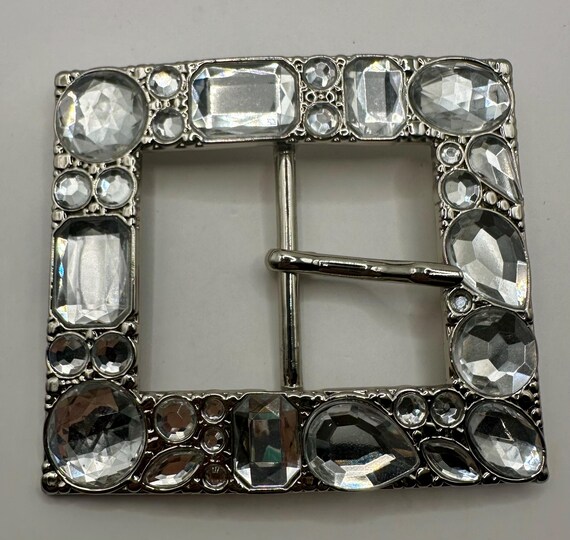 Super Glam Square Centre Bar Interchangeable Belt… - image 1