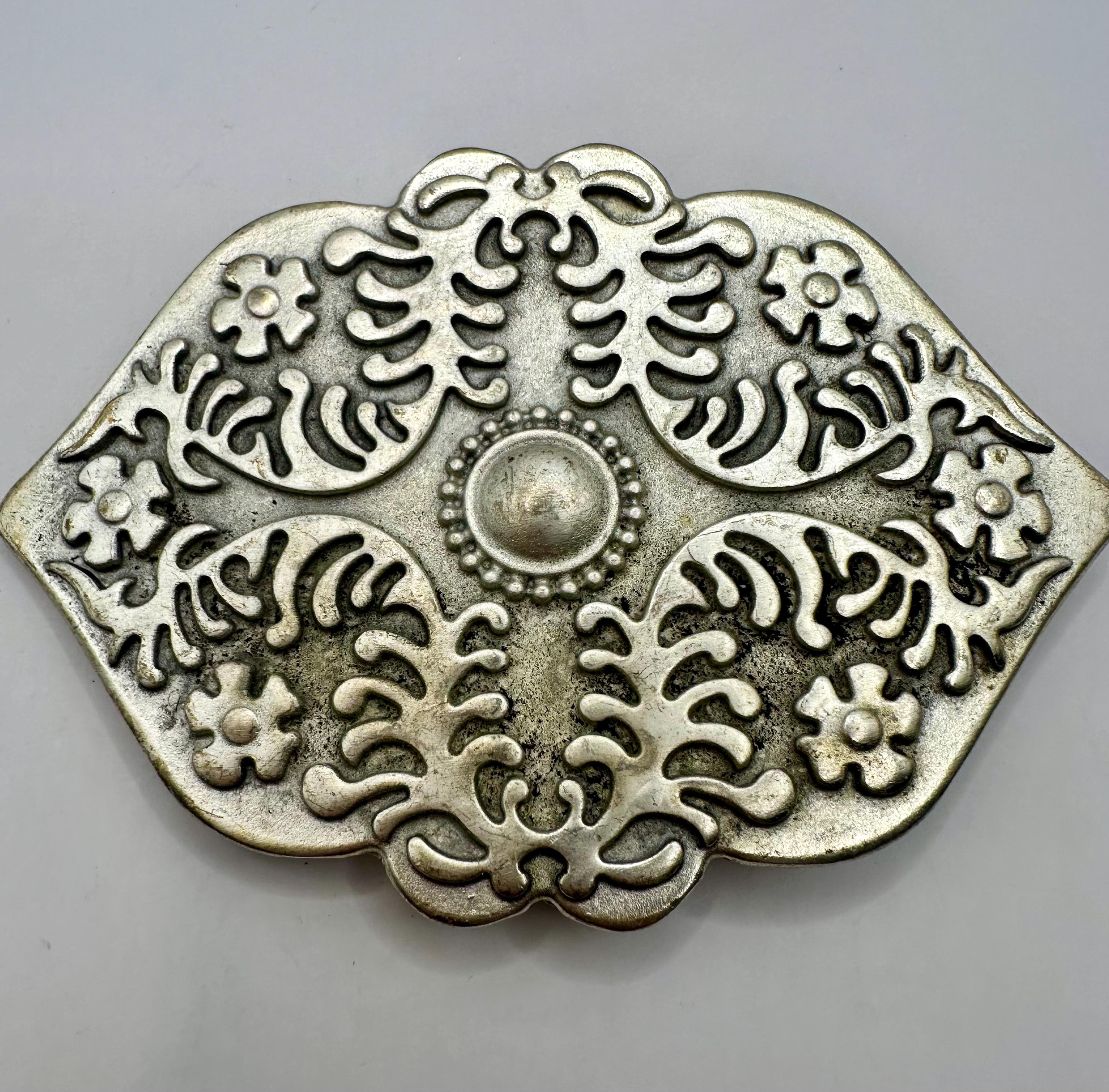 Vintage Boho 1970\'s silver belt buckle il_fullxfull.2276298480_mlab.jpg main image 4