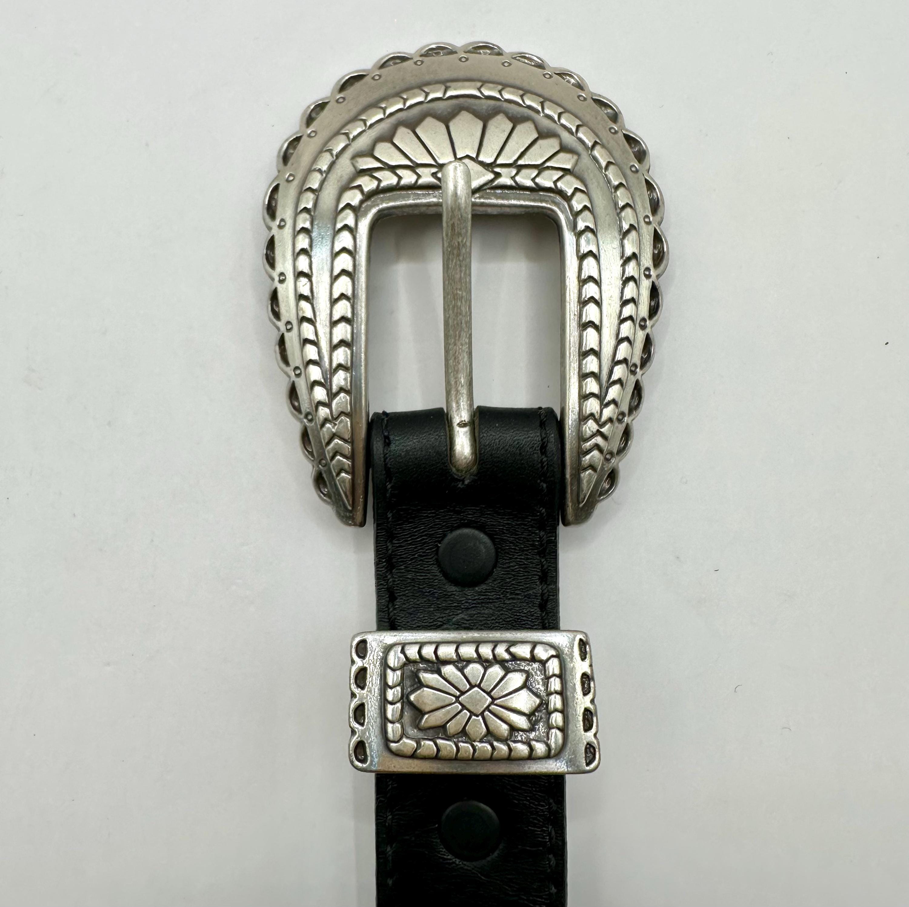 Vintage Western 3 Piece Buckle Set Vintage 1 Inch 25 Mm 