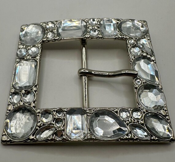 Super Glam Square Centre Bar Interchangeable Belt… - image 2