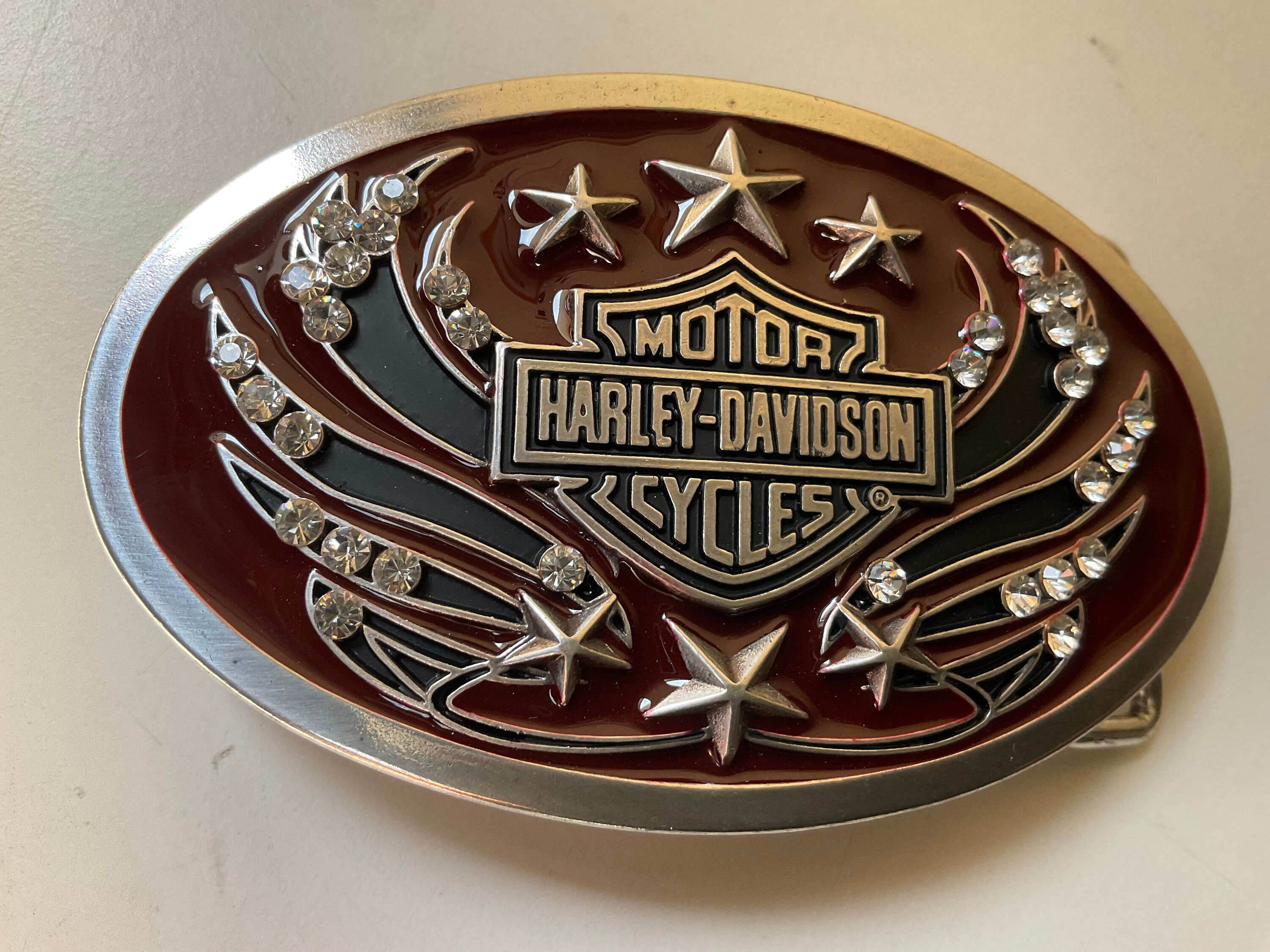 Harley-Davidsonベルト Harley-Davidson® Matteblack Leather Belt