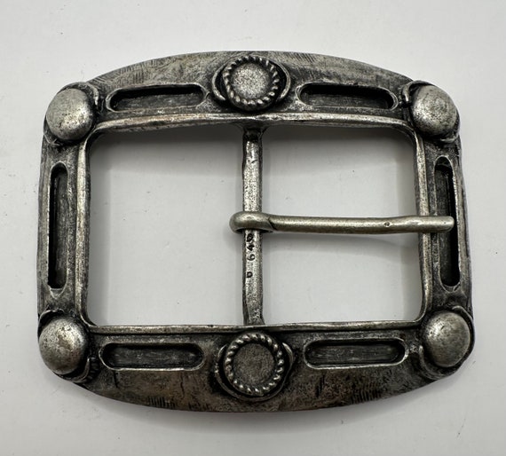 Unique vintage metal belt Unique Vintage Black Bat Cinch Belt main image 2
