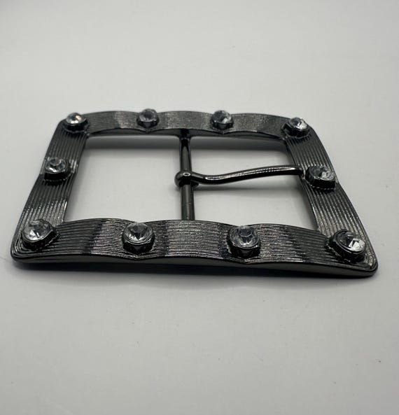 Large Rectangular Rectangle Belt Buckle Centre Ba… - image 7