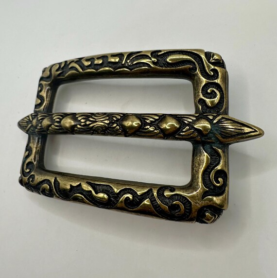 Rectangular, Vintage, Interchangeable Belt Buckle… - image 4