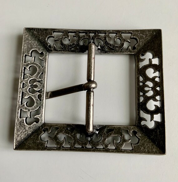 Rectangular Fleur De Lis Vines Victorian Medieval… - image 7