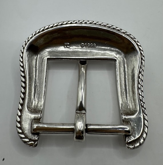 Vintage Classic Western 3 Piece Belt Buckle Set, Simple  display picture 3