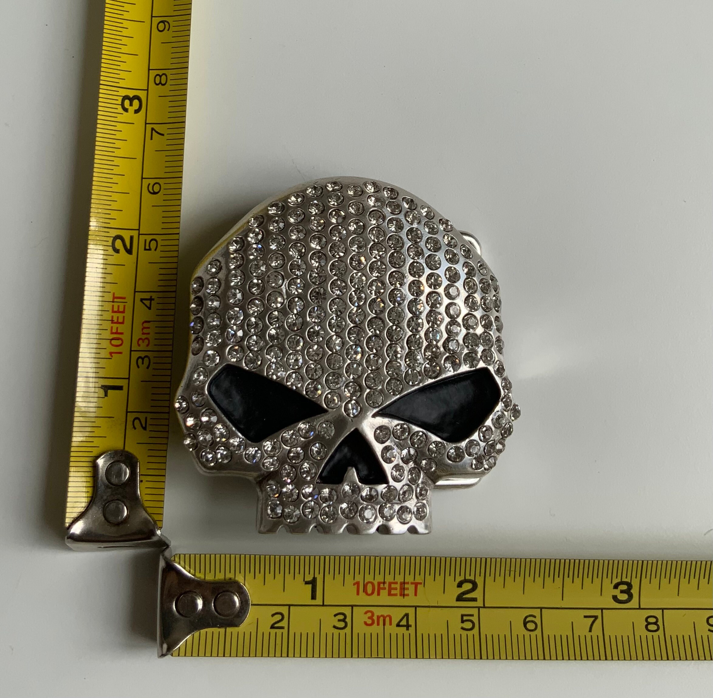 Harley-davidson Womens Willie G Bling Belt Buckle  display picture 2