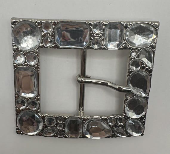 Super Glam Square Centre Bar Interchangeable Belt… - image 5