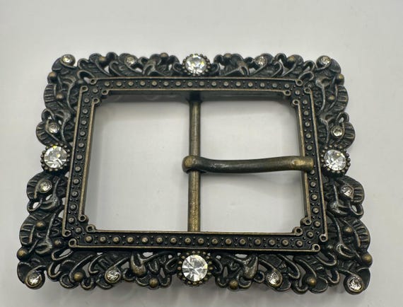 Vintage Interchangeable Ornate Rectangular Centre… - image 2
