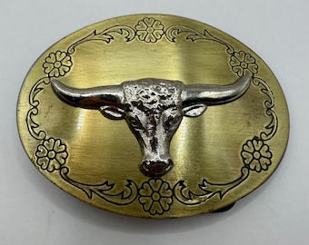 Vintage Style Faux Turquoise-buckle-engraved-cowgirl-belts  display picture 1