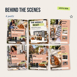 30 Editable Canva Instagram Templates for Leasing Offices, Property Managers (Lifestyle Social Style) imagem 15