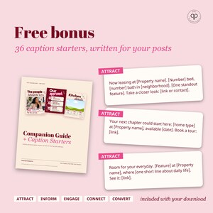 Instagram Templates for Property Managers, 50 Editable Canva Posts for Landlords, Leasing Offices & Rentals zdjęcie 7