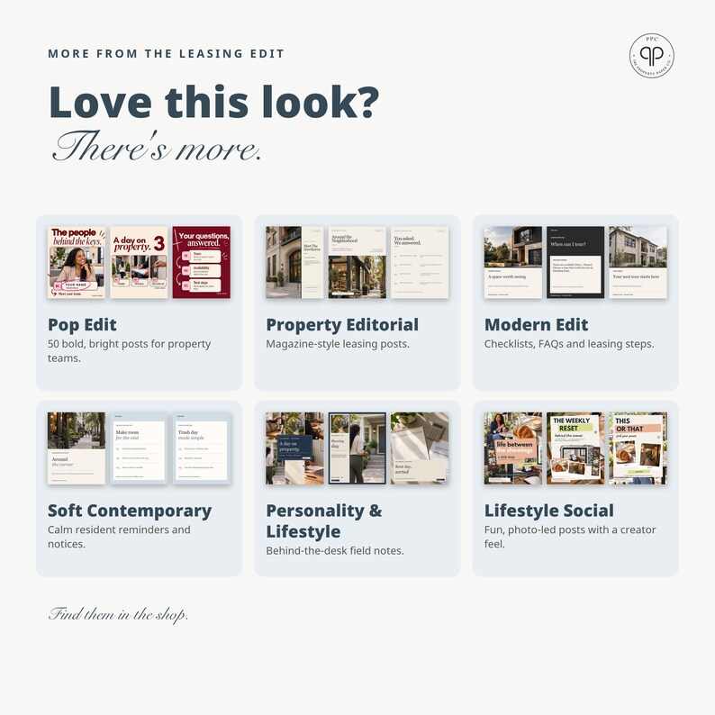 Instagram Templates, Editable Canva Social Media Posts for Property Managers & Leasing Offices | The Winter Edit, Seasonal Templates image 12
