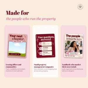 Instagram Templates for Property Managers, 50 Editable Canva Posts for Landlords, Leasing Offices & Rentals zdjęcie 17