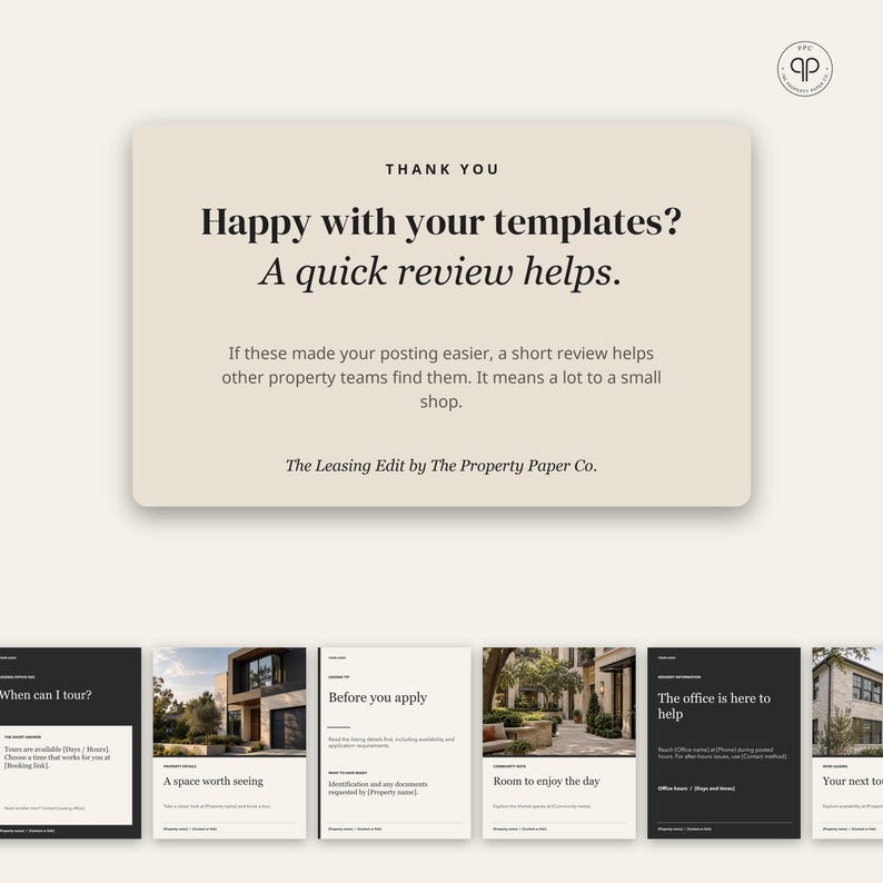 Apartment Instagram Templates, 30 Editable Canva Social Media Templates for Property Managers | Modern Edit image 20