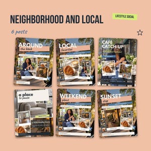 30 Editable Canva Instagram Templates for Leasing Offices, Property Managers (Lifestyle Social Style) imagem 14