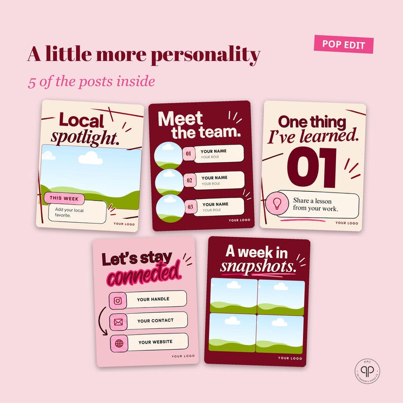 Instagram Templates for Property Managers, 50 Editable Canva Posts for Landlords, Leasing Offices & Rentals zdjęcie 14