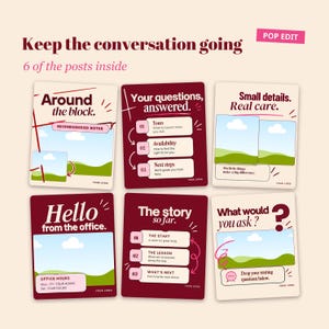 Instagram Templates for Property Managers, 50 Editable Canva Posts for Landlords, Leasing Offices & Rentals zdjęcie 13