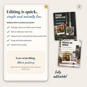30 Editable Canva Instagram Templates for Leasing Offices, Property Managers (Lifestyle Social Style) imagem 6