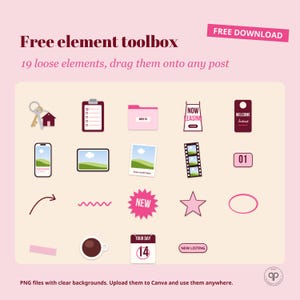 Instagram Templates for Property Managers, 50 Editable Canva Posts for Landlords, Leasing Offices & Rentals zdjęcie 9