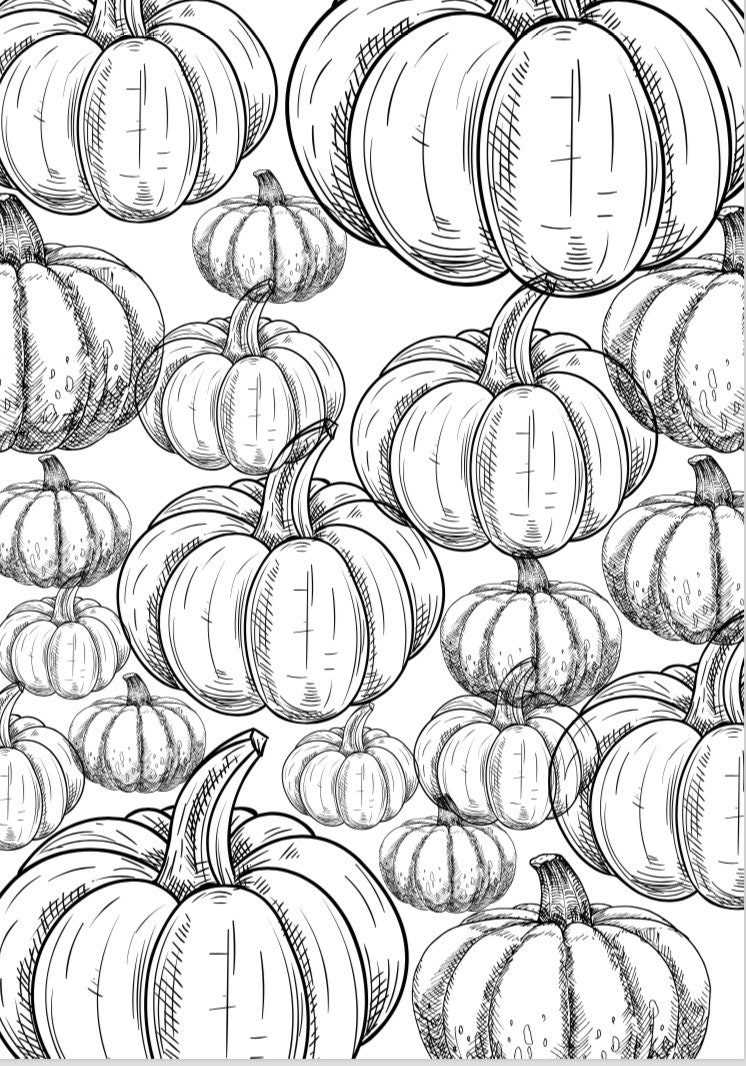 Halloween and Fall Coloring Pages