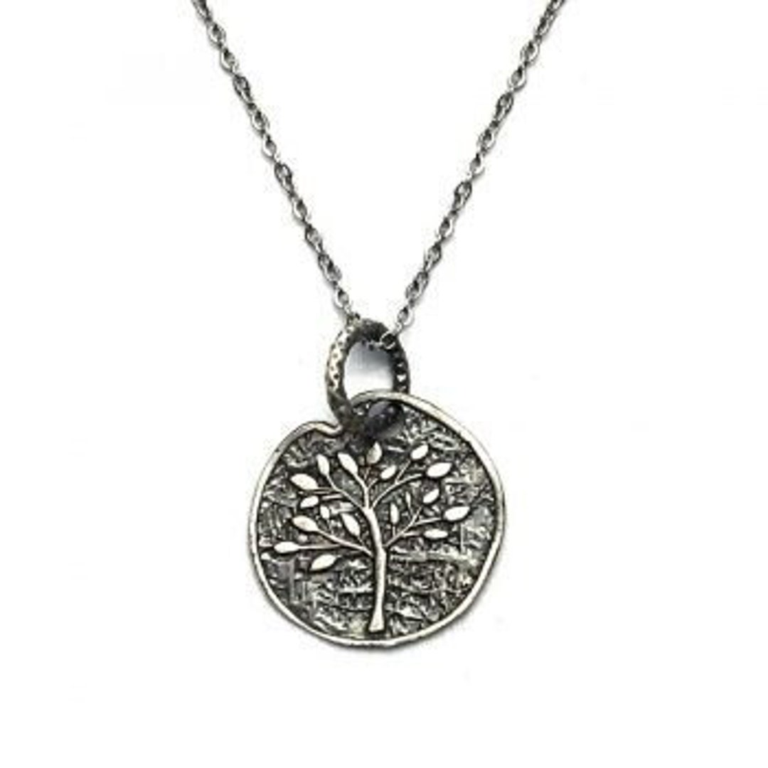 Handmade Sterling Silver Tree of Life Pendant Necklace, 925 Silver - Etsy