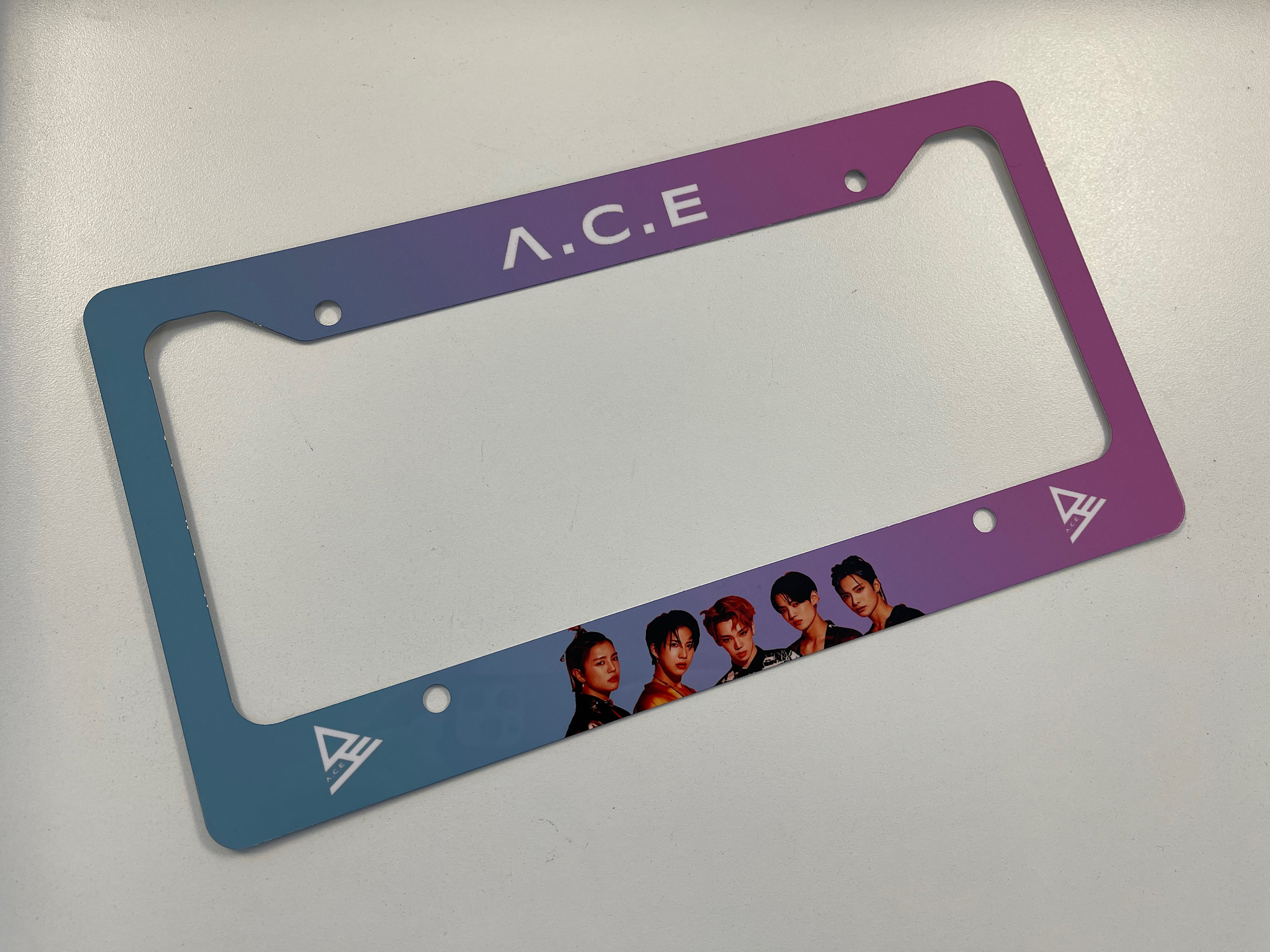 License plate frame kpop Personalized car tag frame kpop | Etsy