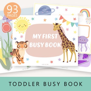 Busy Binder Printable, Toddler Busy Book Printable, Kids Quiet Book, Learning Binder, Preschool Resources, Homeschool Activities, Montessori