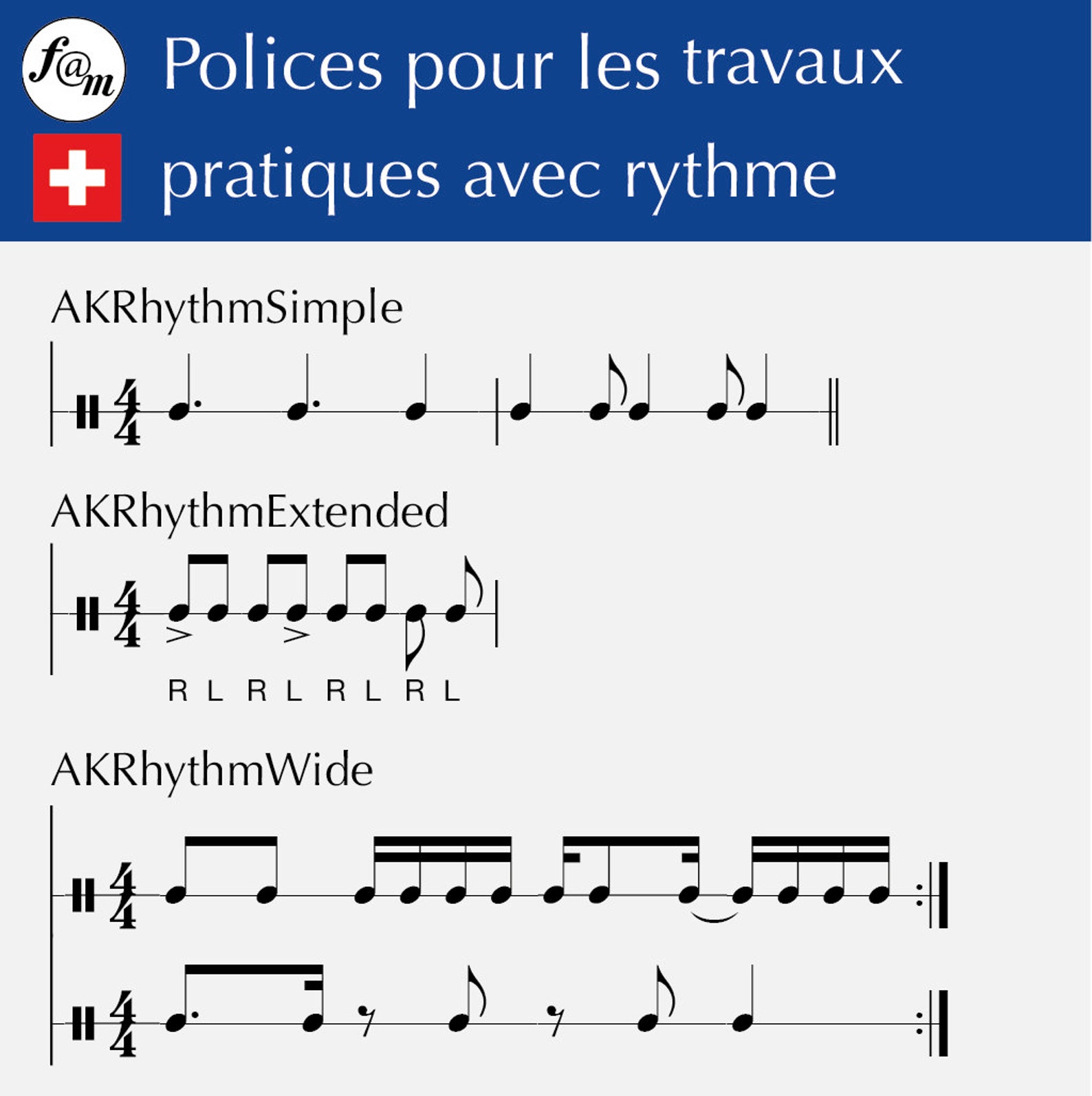 Write Rhythms in Word, Pages Etc. Version for Swiss Keyboard Layout - Etsy