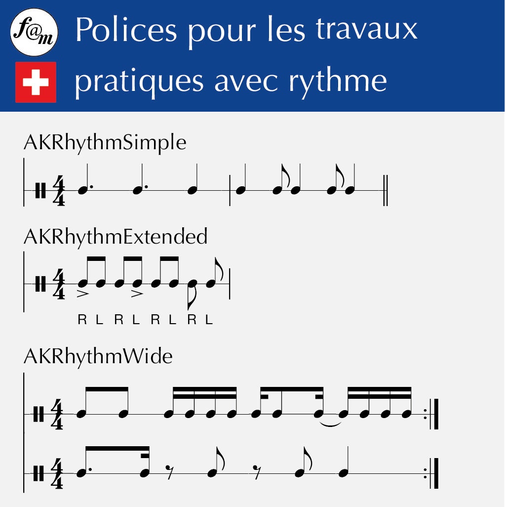 Writing Rythyms Write Rhythms in Word, Pages Etc. Version for Swiss Keyboard Layout - Etsy