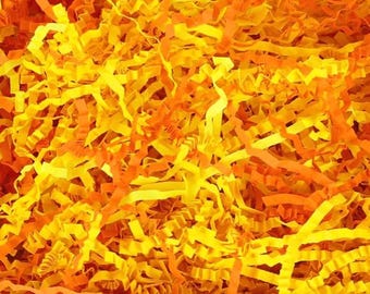 Shunzar Crinkle Cut Paper Filler | Gift Basket Filler | Shredded Paper for Gift Boxes | Eco Friendly Packaging Filler | Hamper Filler