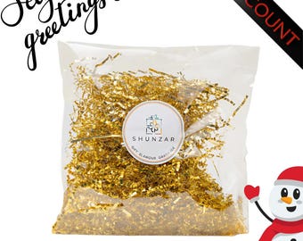 Shunzar Crinkle Paper Shred Filler | Gift Basket Filler | Easter Basket Grass | Gift Box Packaging | Eco Friendly Paper Filler