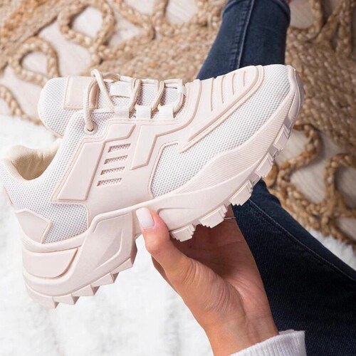 stone pu chunky fila